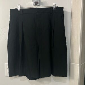 Maeve Anthropology Black Women's Shorts Bermudas